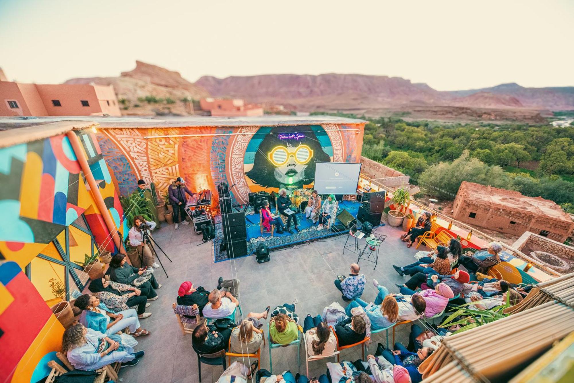 Taman'Art Space Ait Benhaddou Buitenkant foto