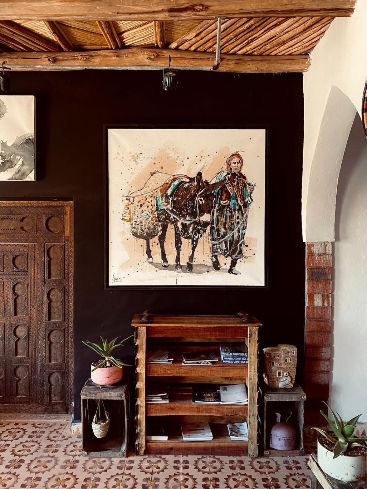 Taman'Art Space Ait Benhaddou Buitenkant foto
